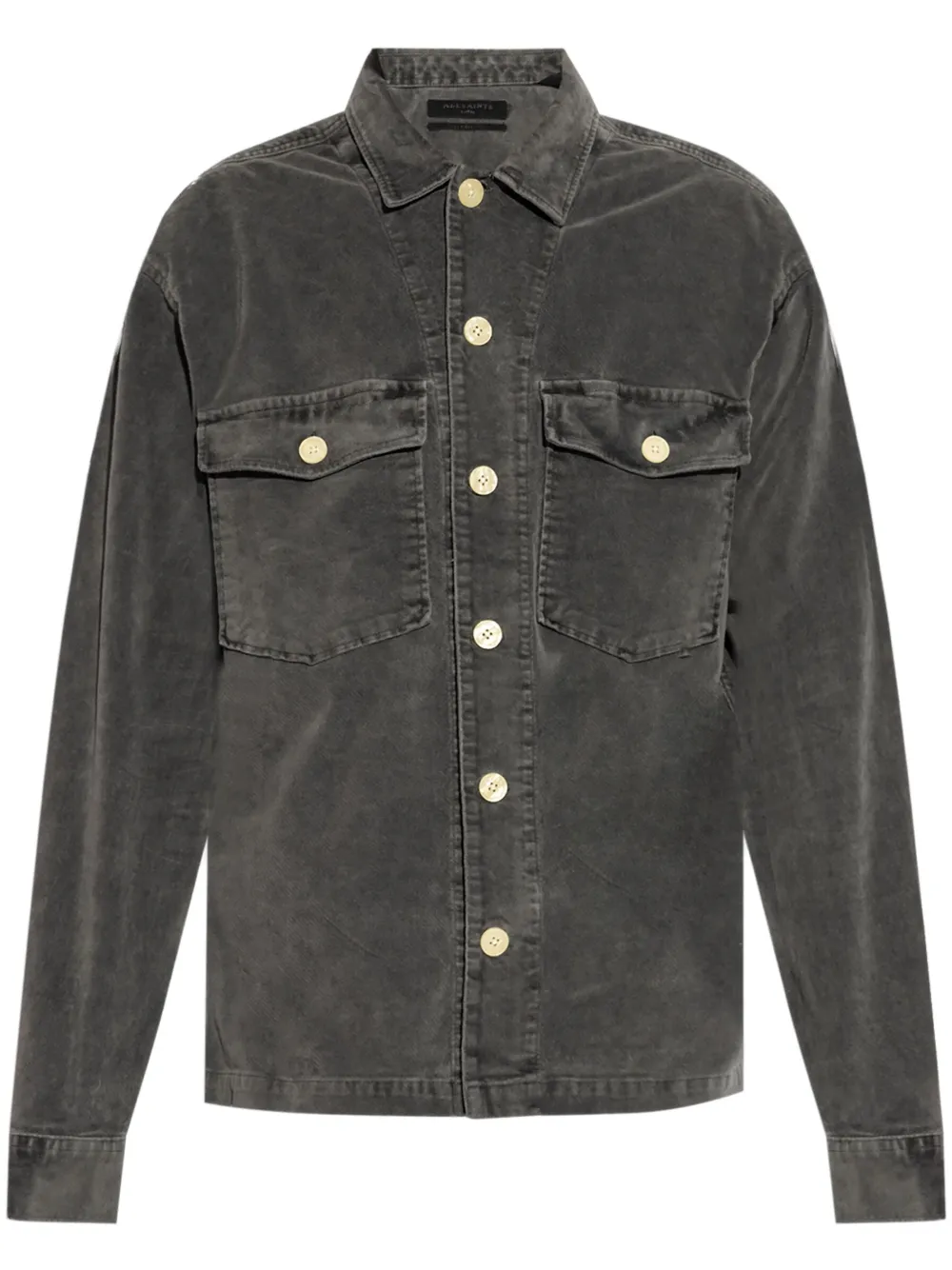 AllSaints Harrier overhemd Grijs