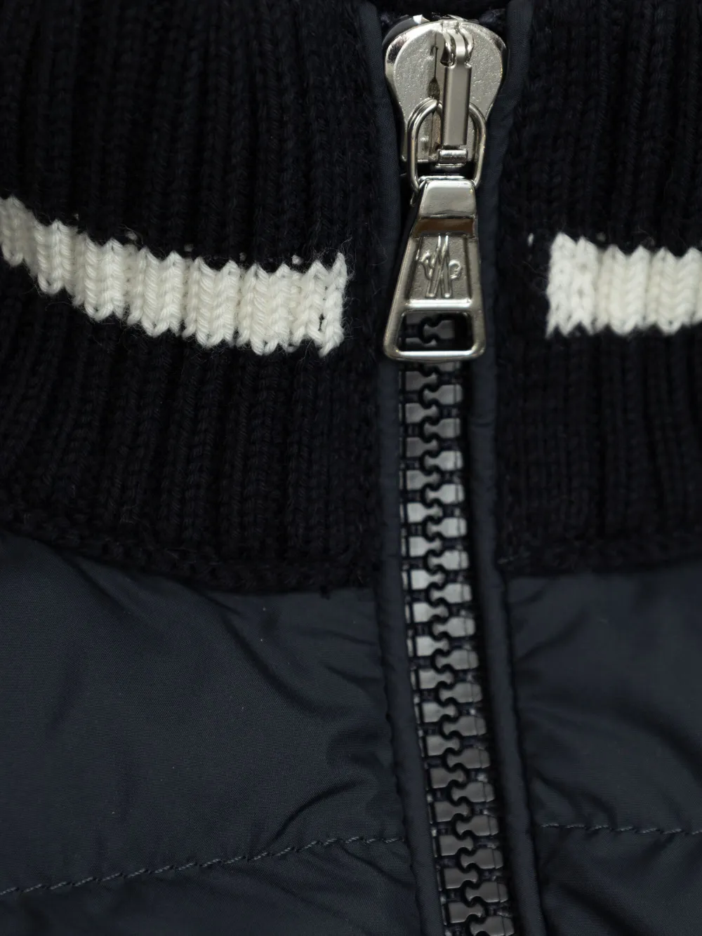 Moncler Enfant Jack met logopatch Blauw