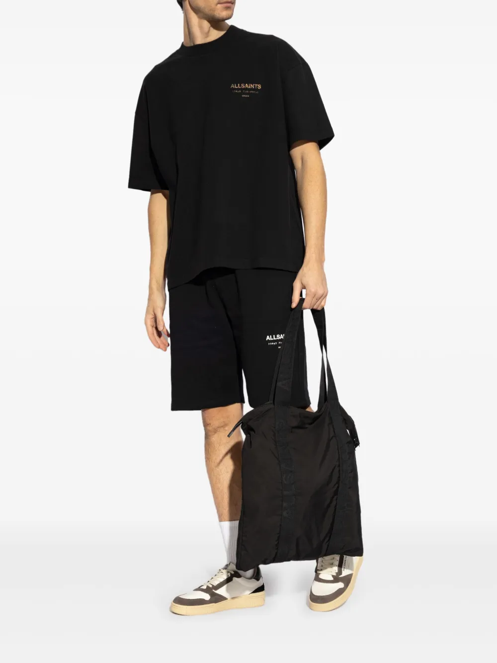 AllSaints Underground T-shirt - Zwart