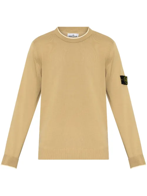 Sweat en coton à patch Compass - Stone Island - Modalova
