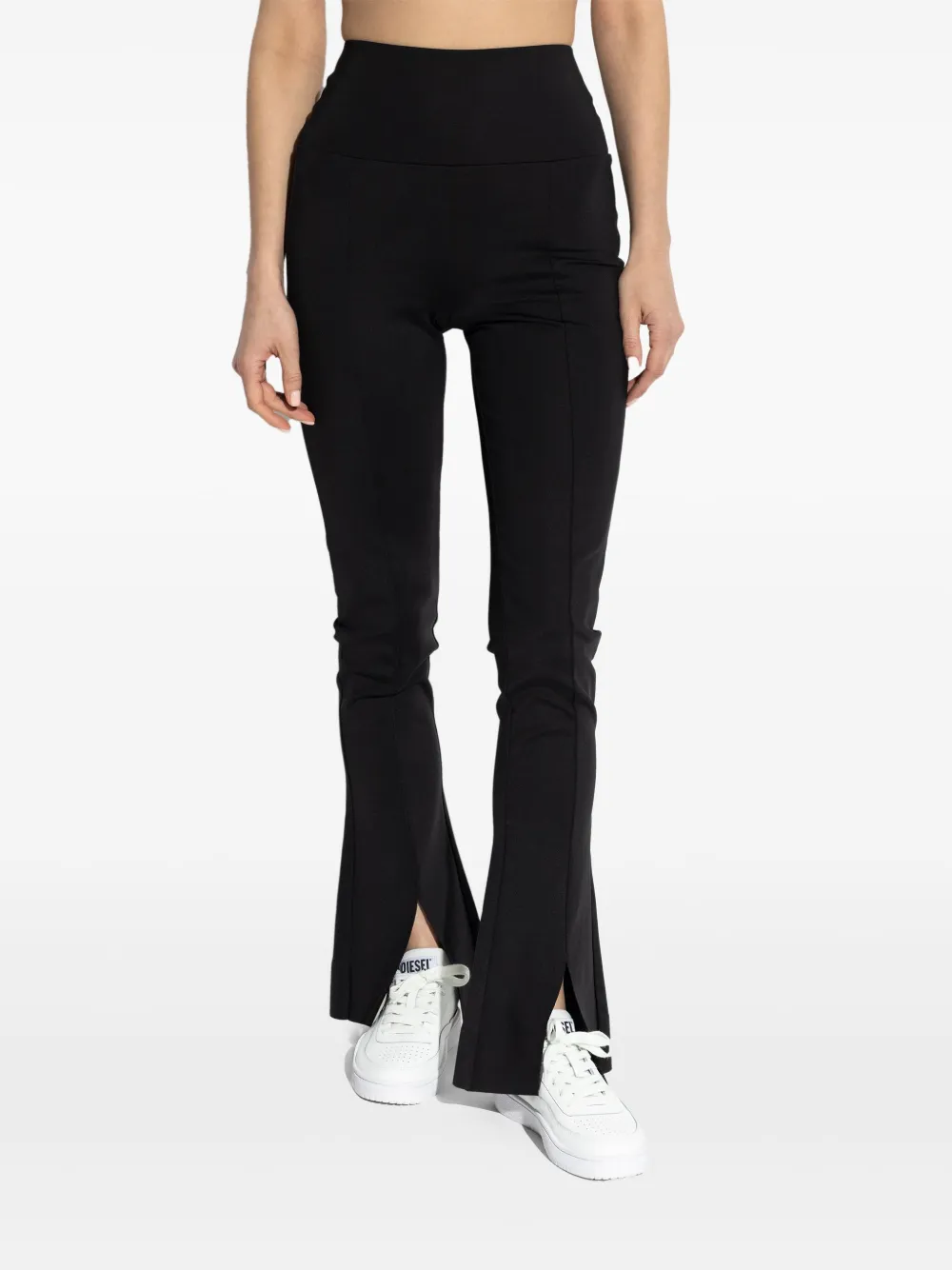 AllSaints Flared broek Zwart