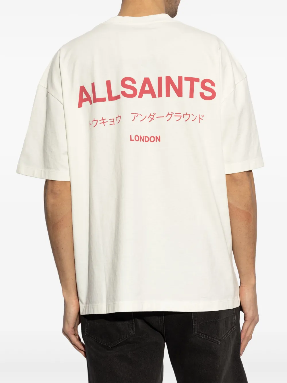 AllSaints Underground T-shirt Wit