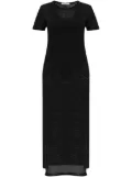 LEMAIRE side-slits maxi dress - Black