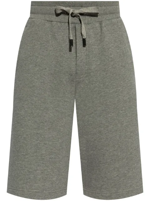 Dolce & Gabbana logo-plaque track shorts