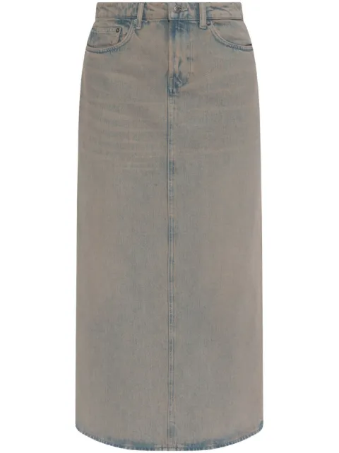 SAMSOE SAMSOE denim midi skirt 