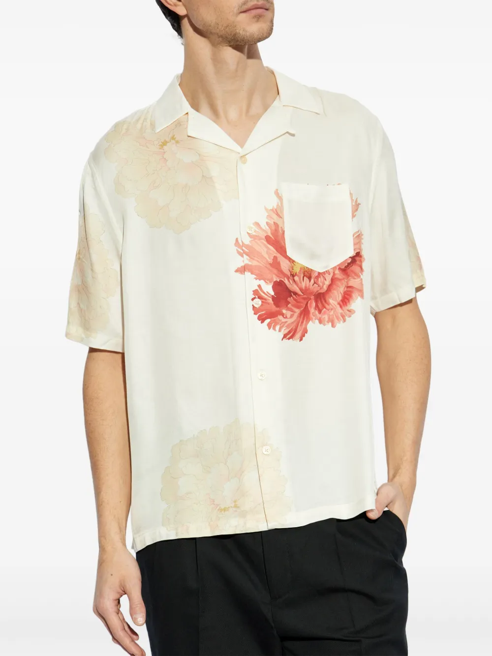 AllSaints Fleur overhemd Wit