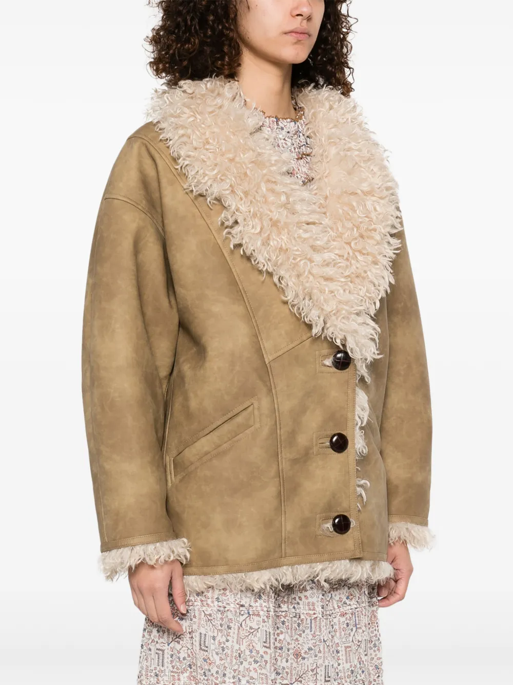 Isabel Marant Étoile Coats In Brown