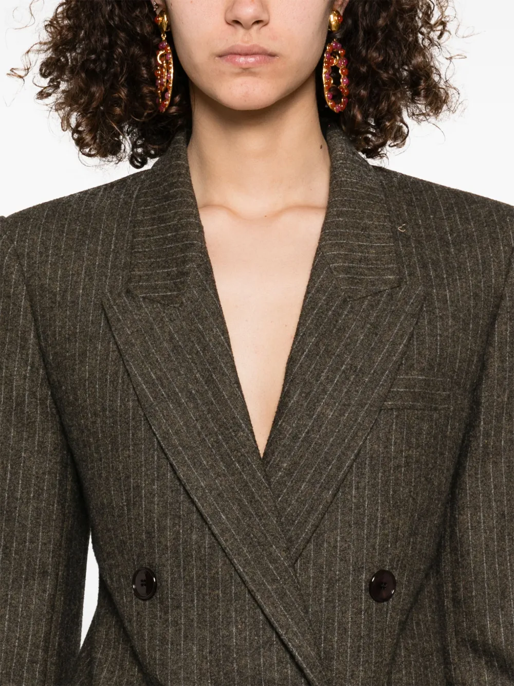 ISABEL MARANT Jevima blazer Bruin