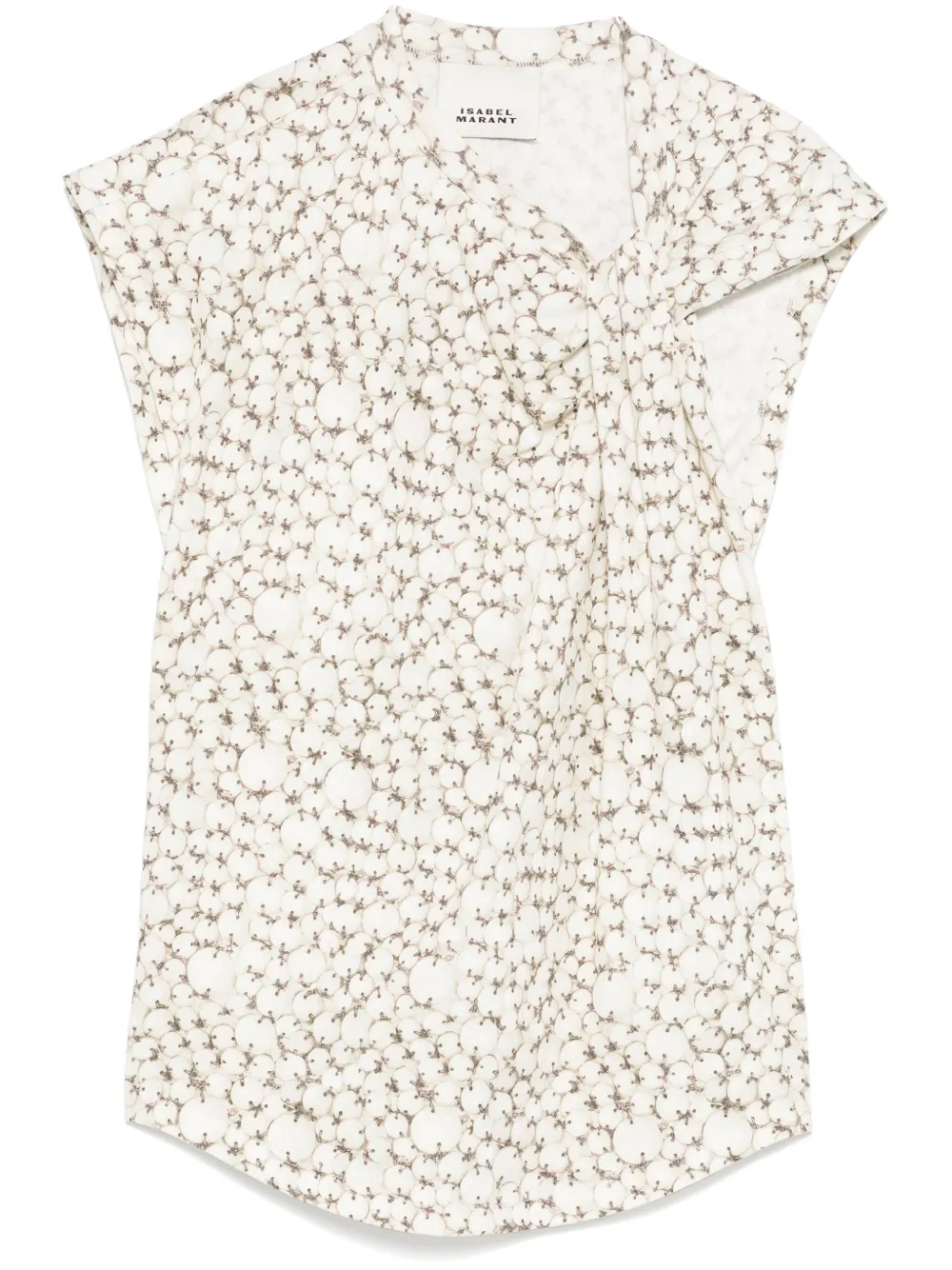 ISABEL MARANT Nayda T-shirt | Neutrals | Image 1
