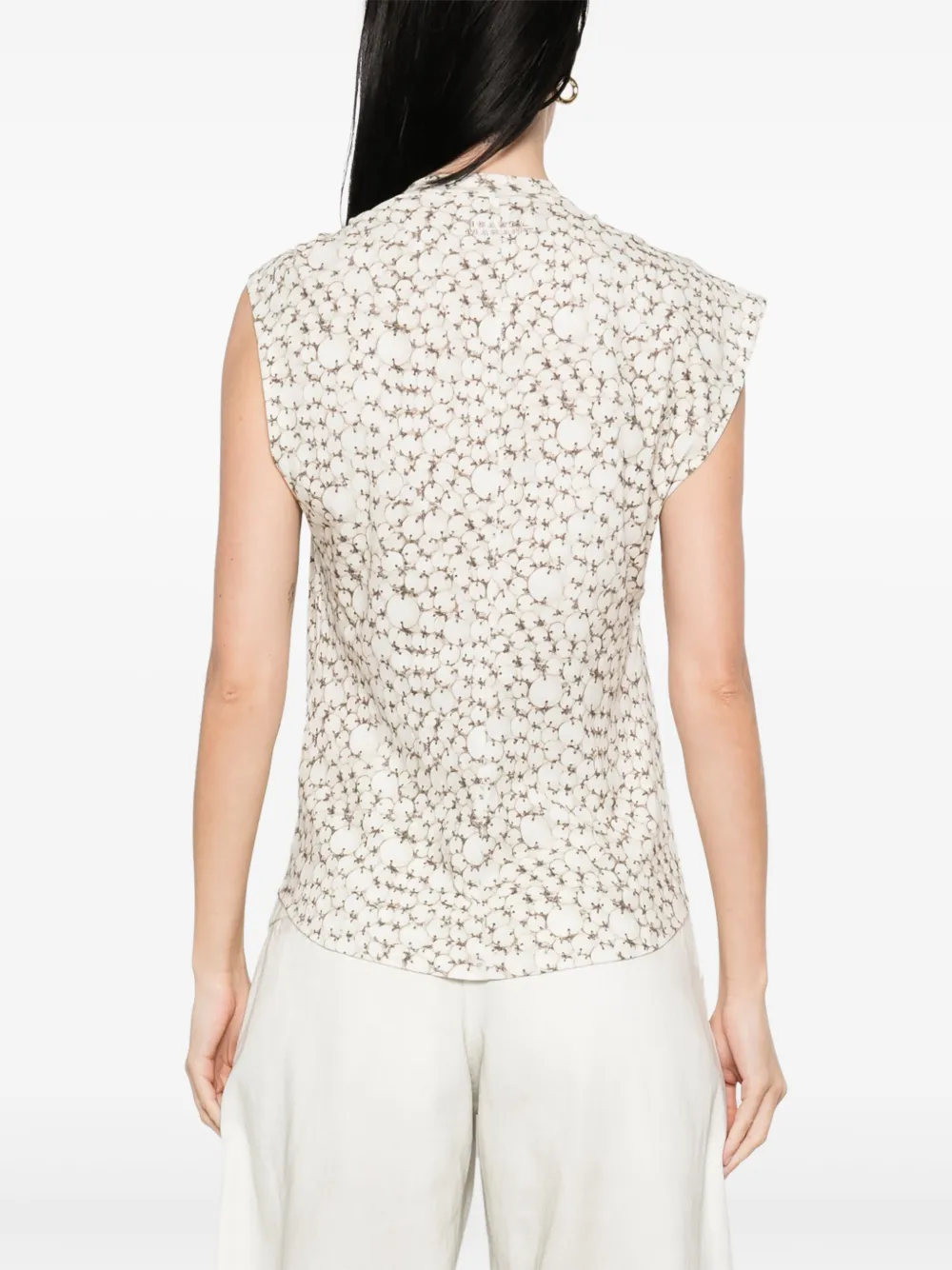 ISABEL MARANT Nayda T-shirt Beige