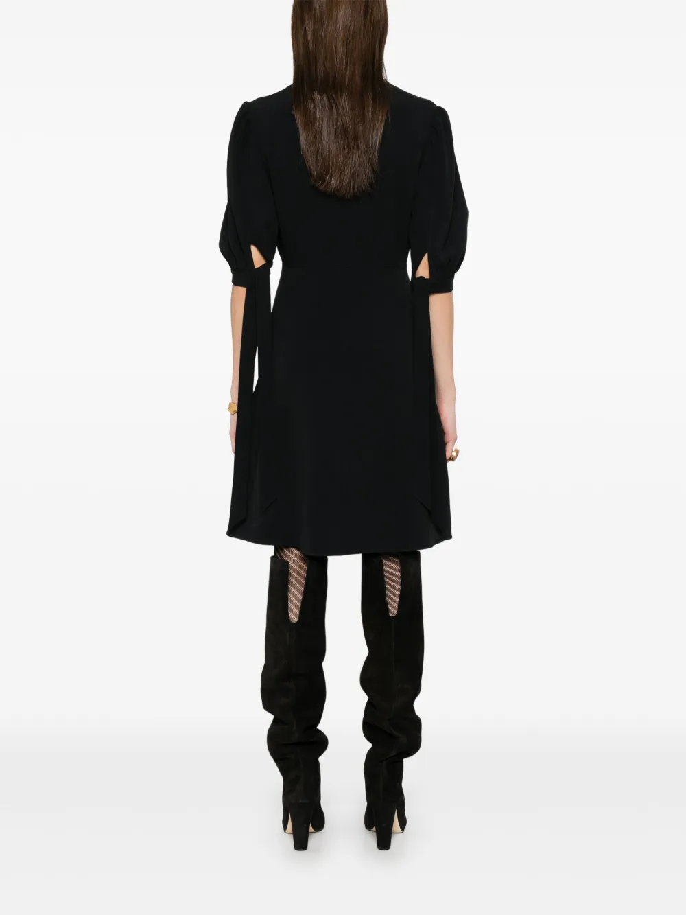 CHLOÉ CREPE A-LINE DRESS 