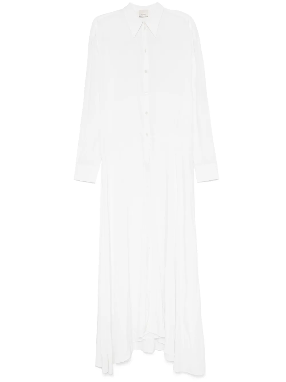 ISABEL MARANT Samantha maxi-jurk Wit