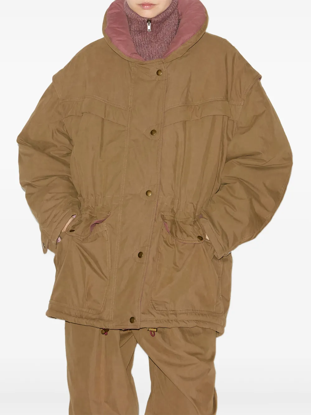 Isabel Marant Étoile Damone Jacket In Brown