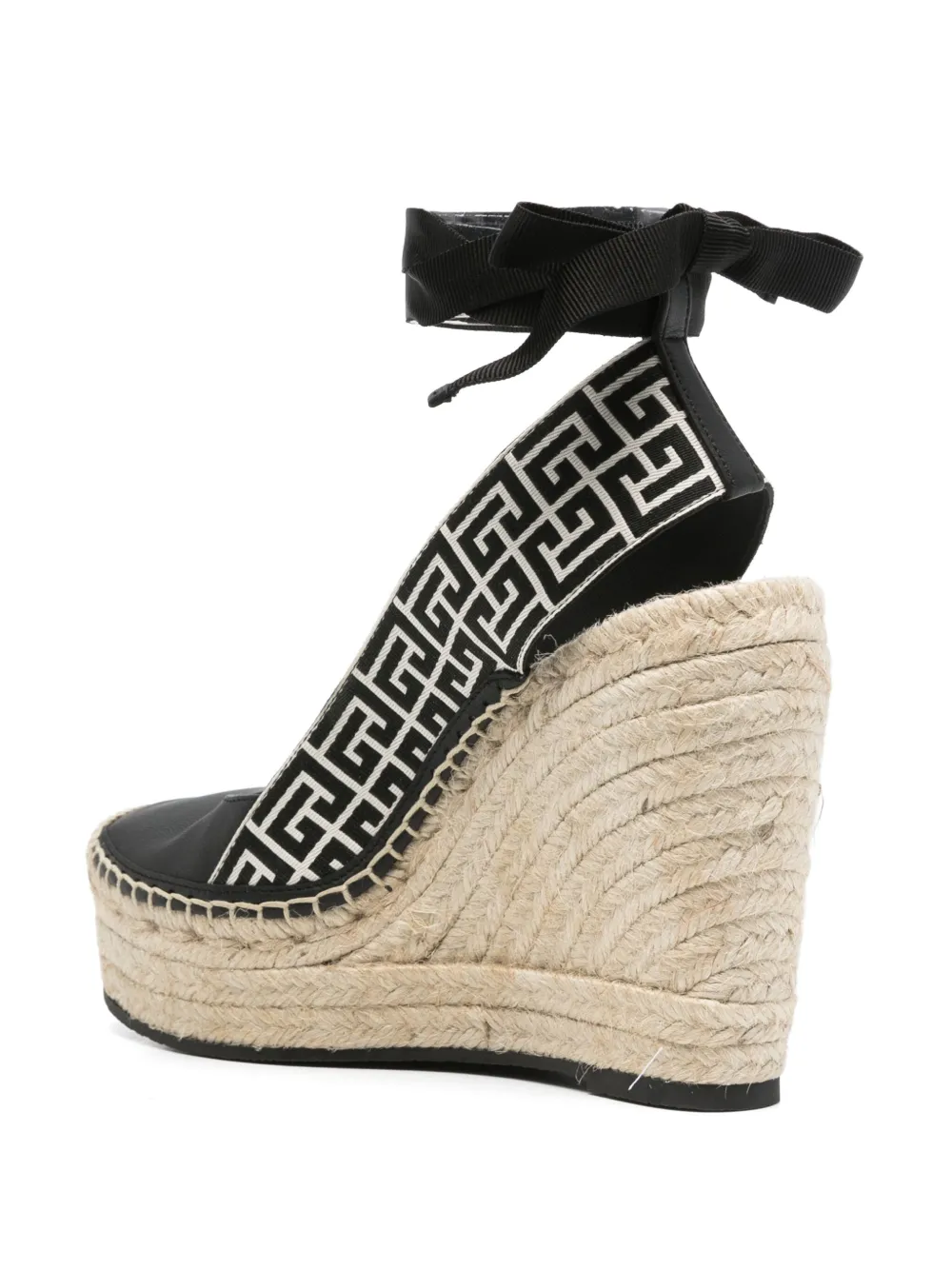 Balmain 120mm Alex espadrilles Black