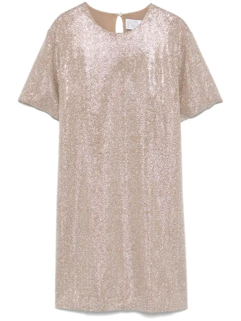 Giuseppe Di Morabito vestido corto con detalles de cristal