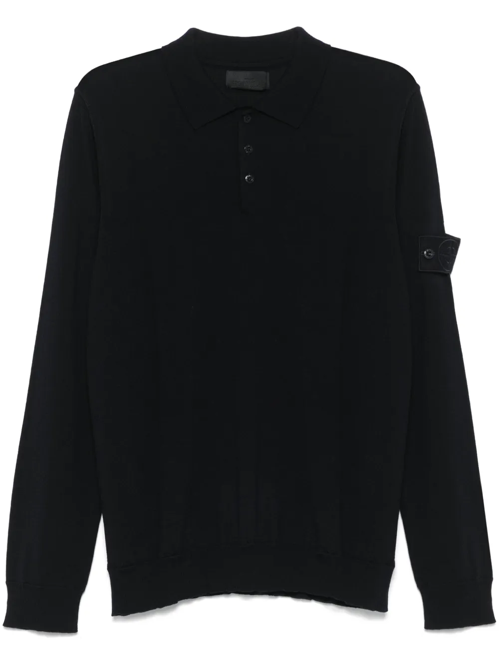 Stone Island playera tipo polo con distintivo Compass | azul | Image 1