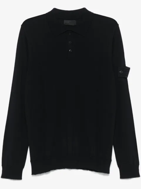 Stone Island polo à patch logo