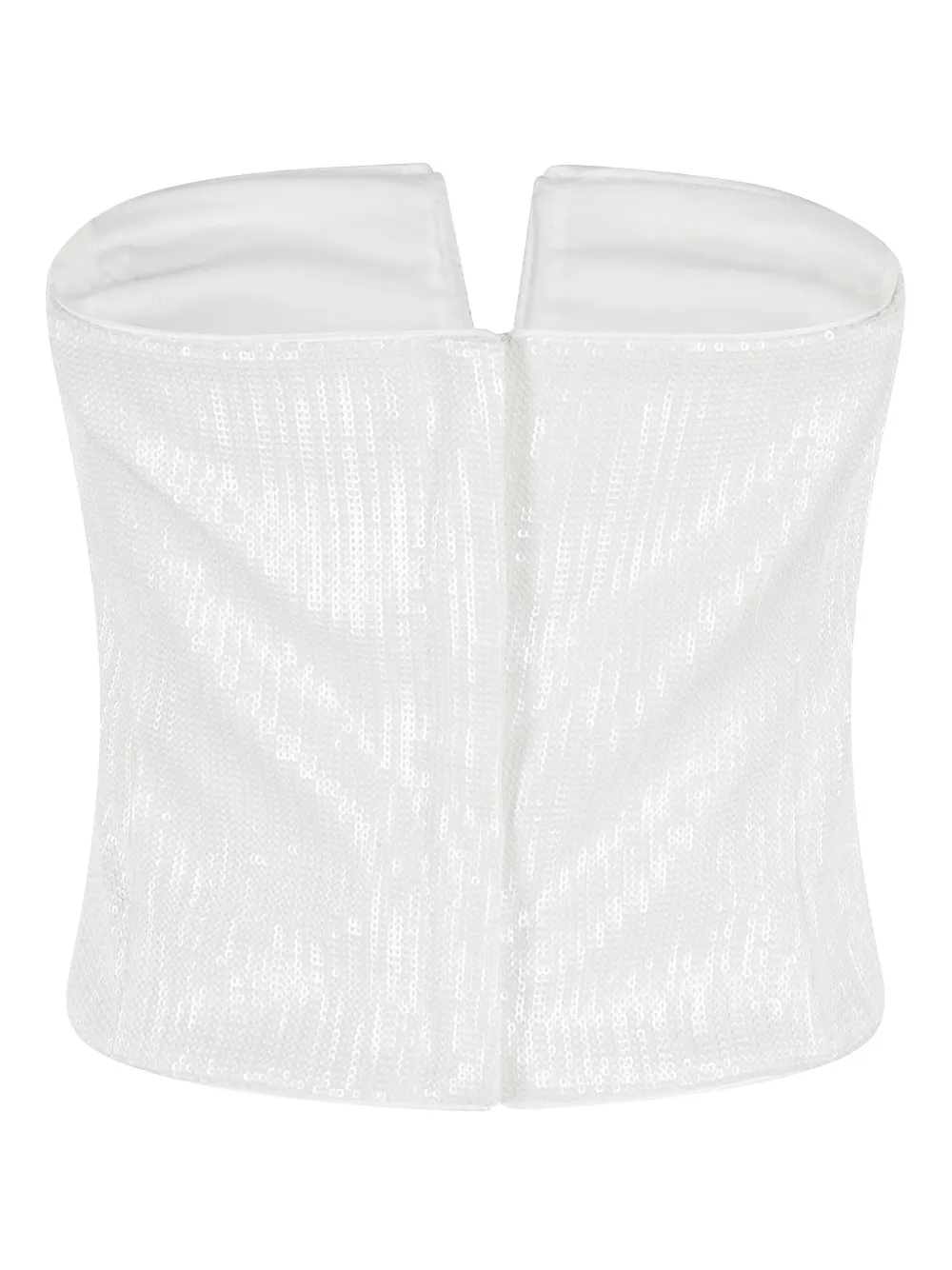 Federica Tosi sequined tank top - Wit