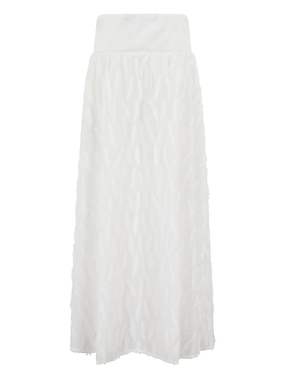 federicatosi Federica Tosi Katoenen maxi-rok - Wit