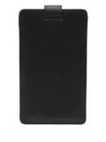 Smythson Panama phone sleeve - Black
