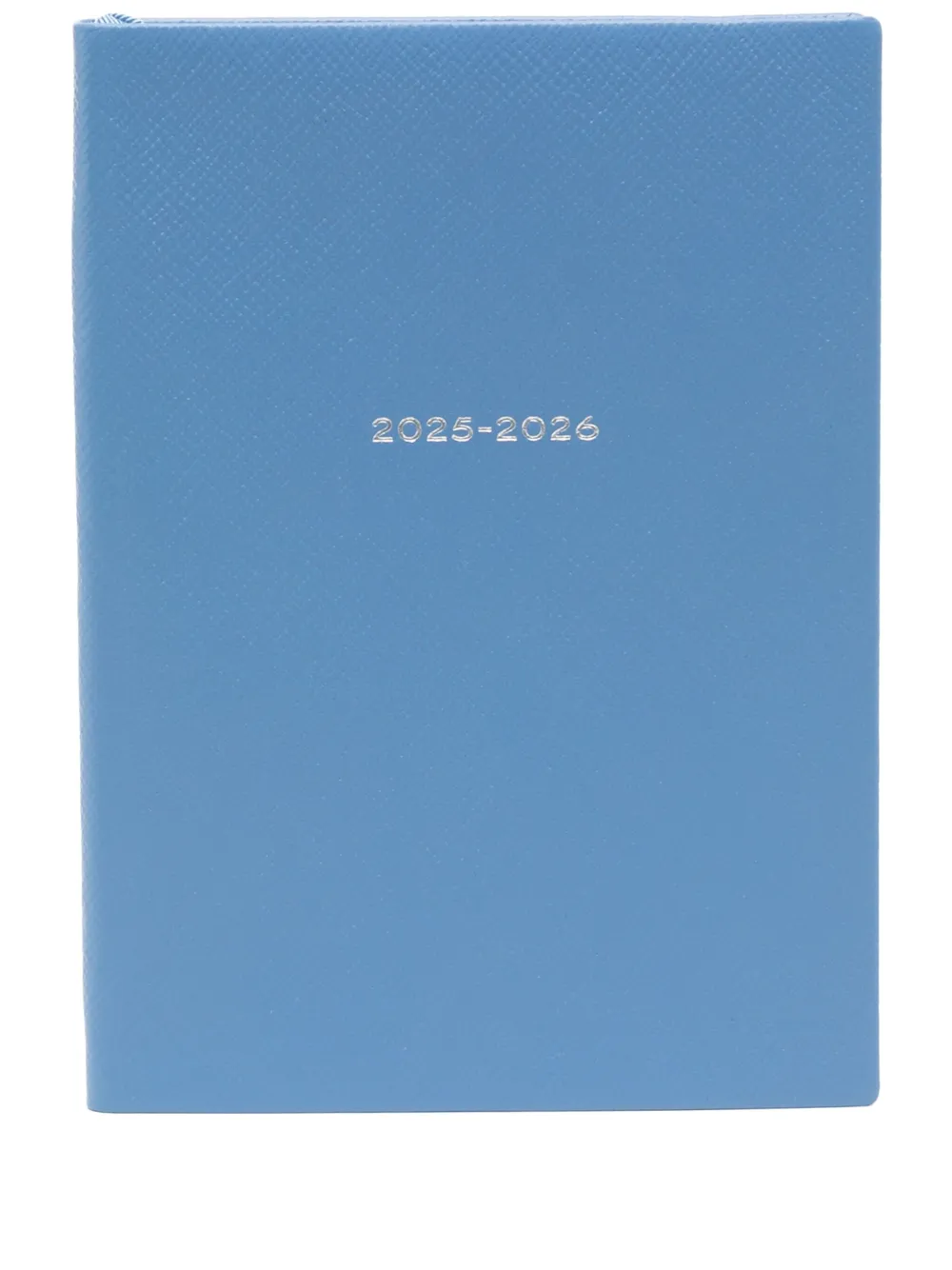 Smythson 2025-2026 Pastegrain Weekly Diary In Blue