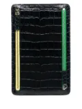 Smythson multi-zip case - Blue