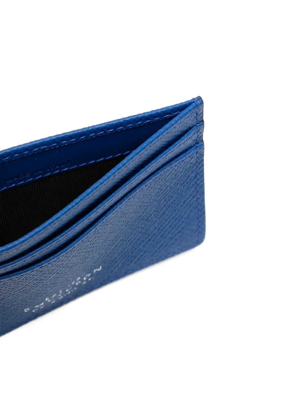 Smythson Platte pasjeshouder Blauw