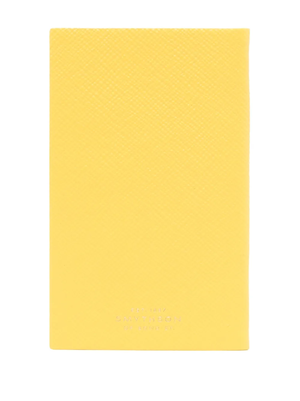 Smythson 2025-2026 Pastegrain Weekly Diary In Yellow