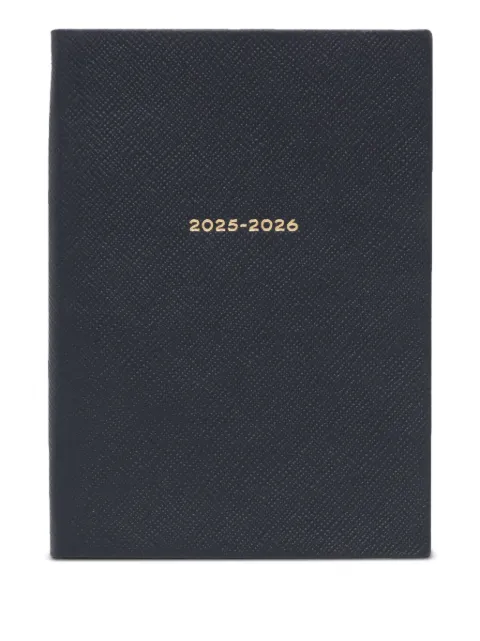 Smythson 2025-2026 pastegrain weekly diary