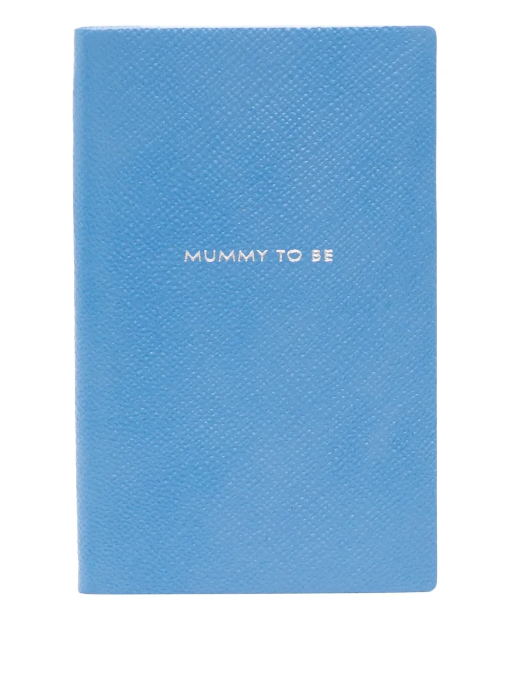Smythson Mummy To Be Panama notebook | Blue | Image 1