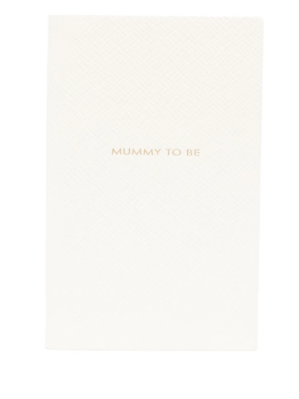 Smythson Mummy To Be Panama notebook | White | Image 1