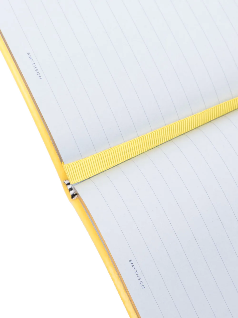 Smythson Happiness Chelsea Notebook In Yellow