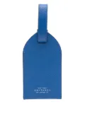 Smythson Pma luggage tag - Blue