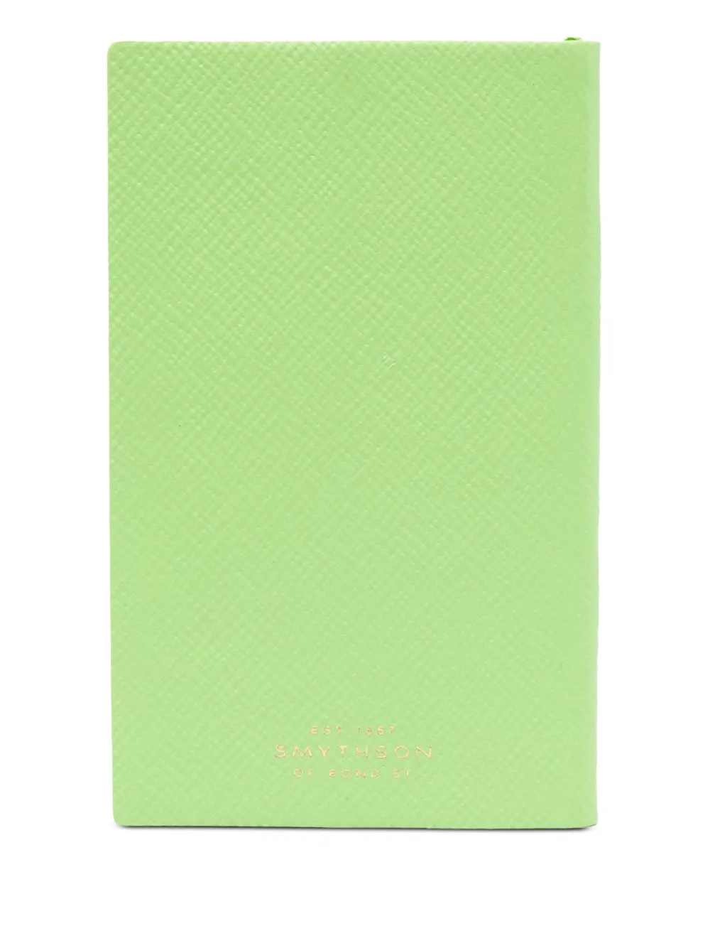 Smythson 2025-2026 pastegrain weekly diary - Groen