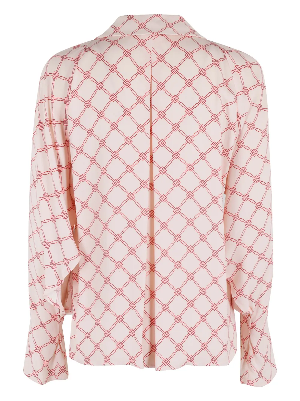 Elisabetta Franchi scarf-detail blouse - Roze