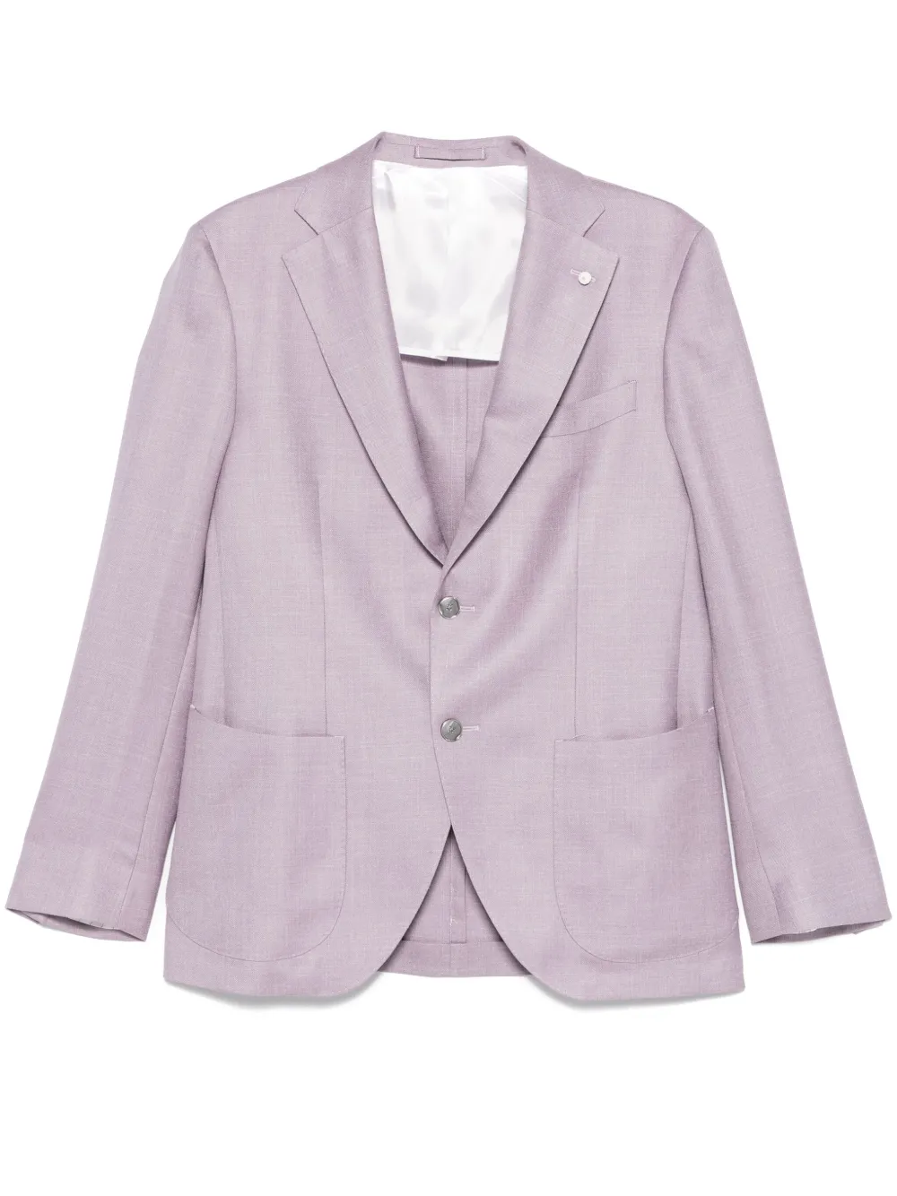 single-breasted blazer