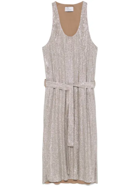 Giuseppe Di Morabito crystal-embellished midi dress