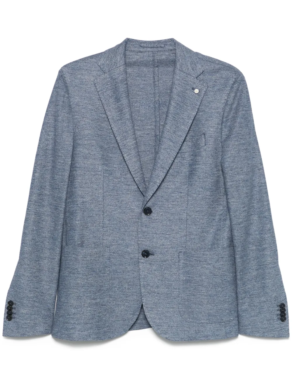 single-breasted blazer