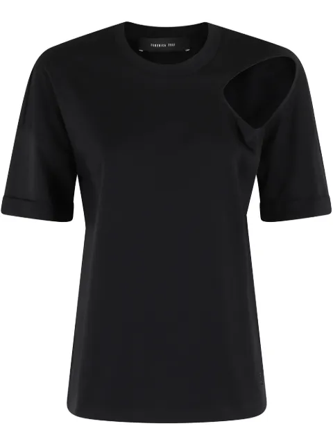 Federica Tosi cut-out jersey T-shirt