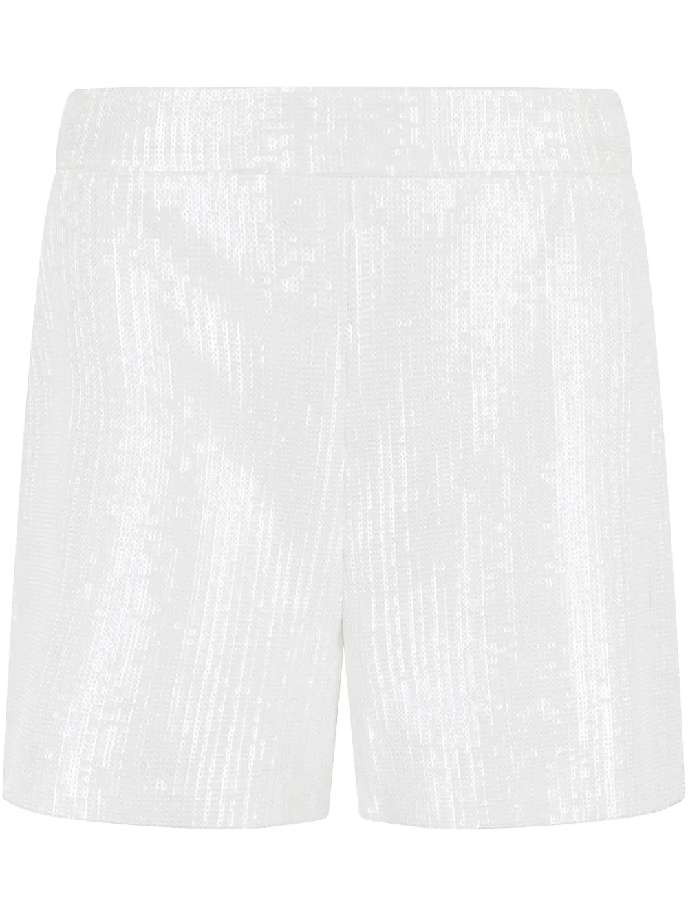 Federica Tosi short à sequins - Blanc