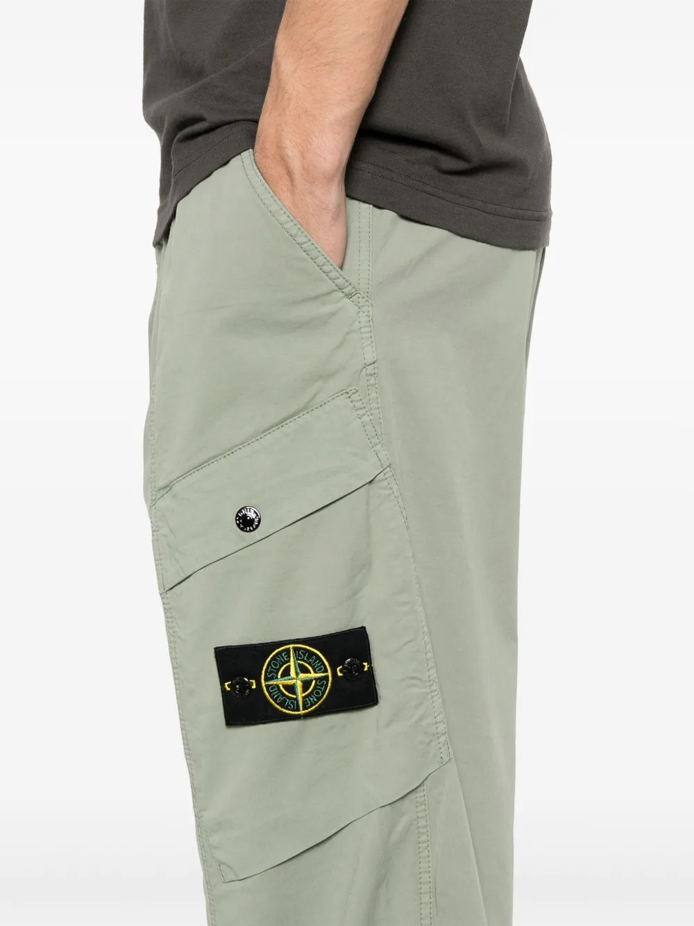 Stone Island Supima broek Groen