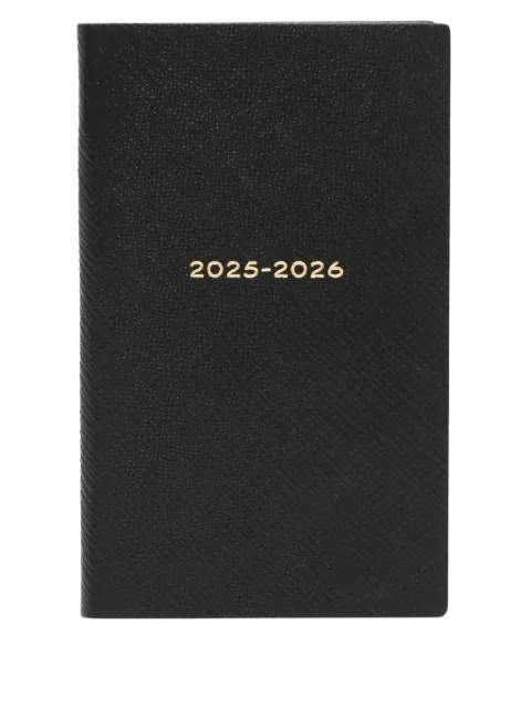 Smythson 2025-2026 pastegrain weekly diary