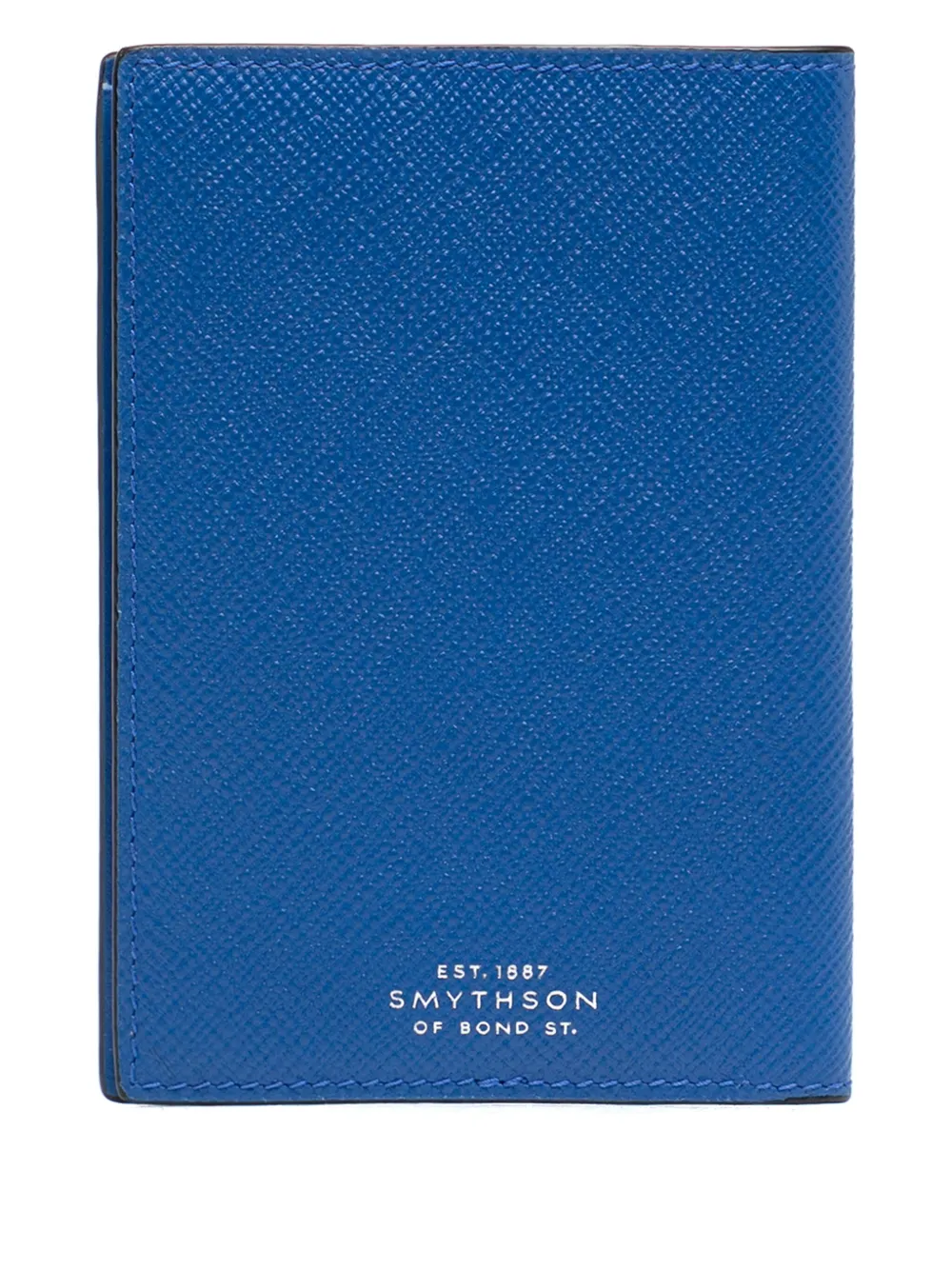 Smythson Panama passport holder - Blauw