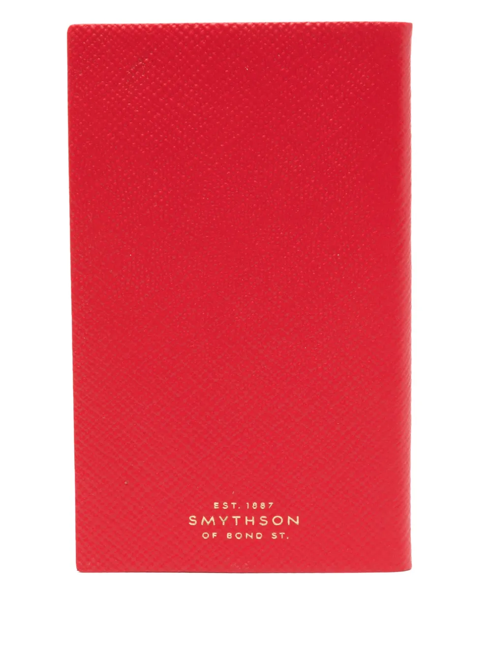 Smythson 2025-2026 pastegrain weekly diary - Rood