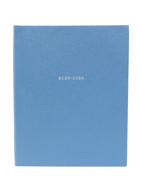 Smythson 2025-2026 pastegrain weekly diary