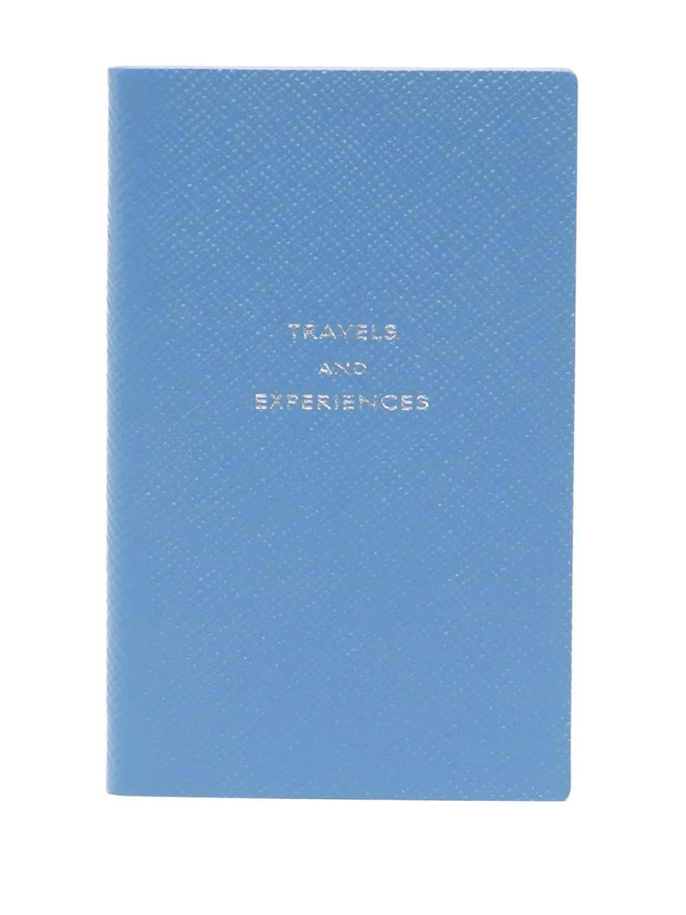 Smythson Travel And Experiences Panama Notebook In Blue