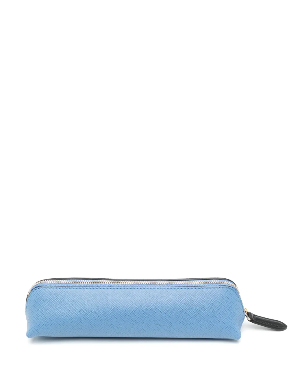 Smythson Panama pencil case - Blauw