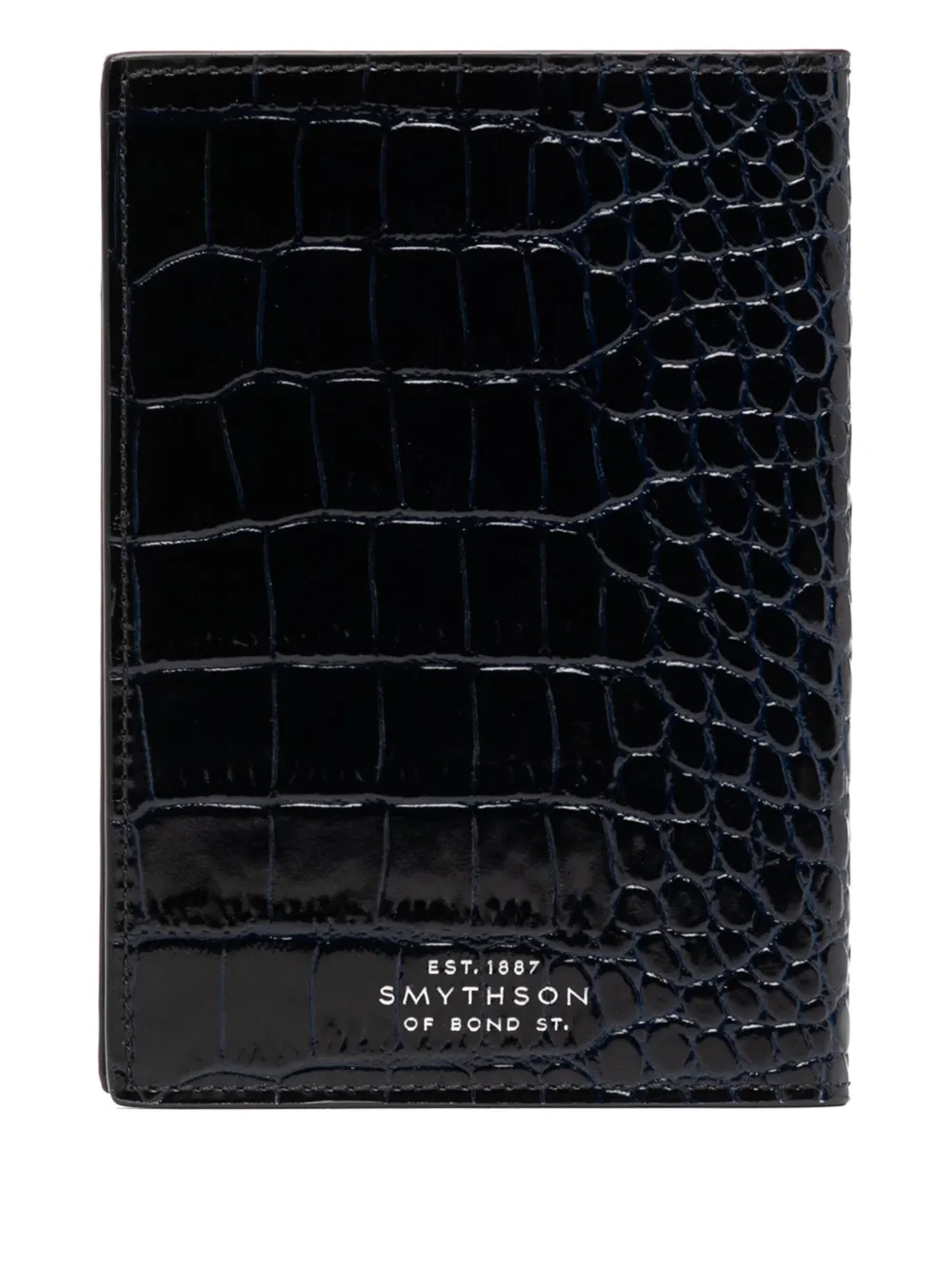 Smythson Mara passport holder - Blauw