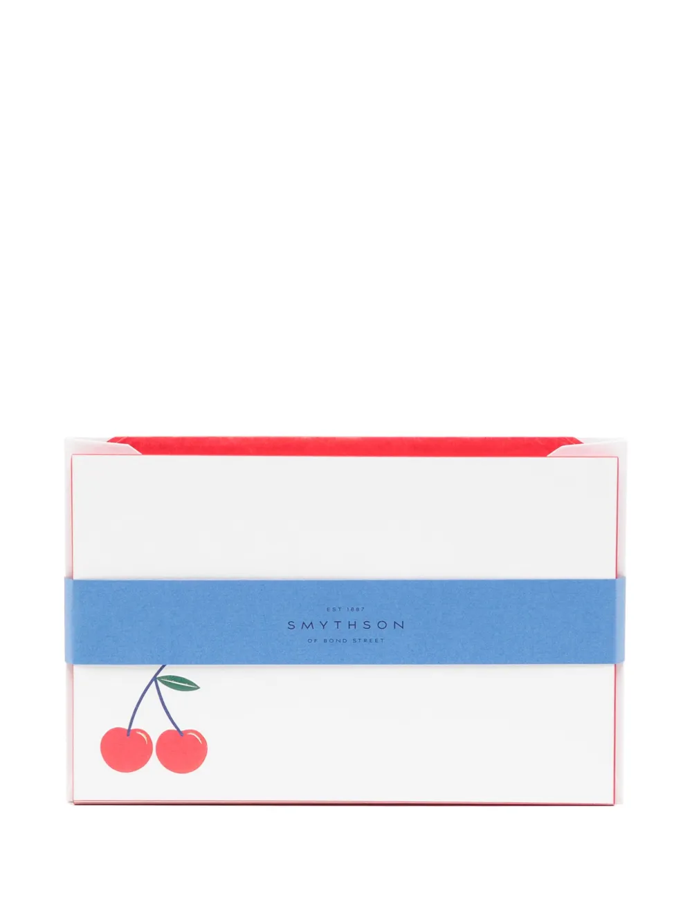 Smythson cherry motif carfs | White | Image 1