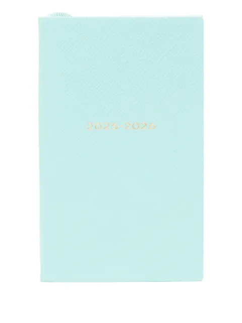 Smythson 2025-2026 pastegrain weekly diary